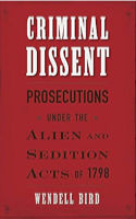 Criminal Dissent Prosecutions under Sedition